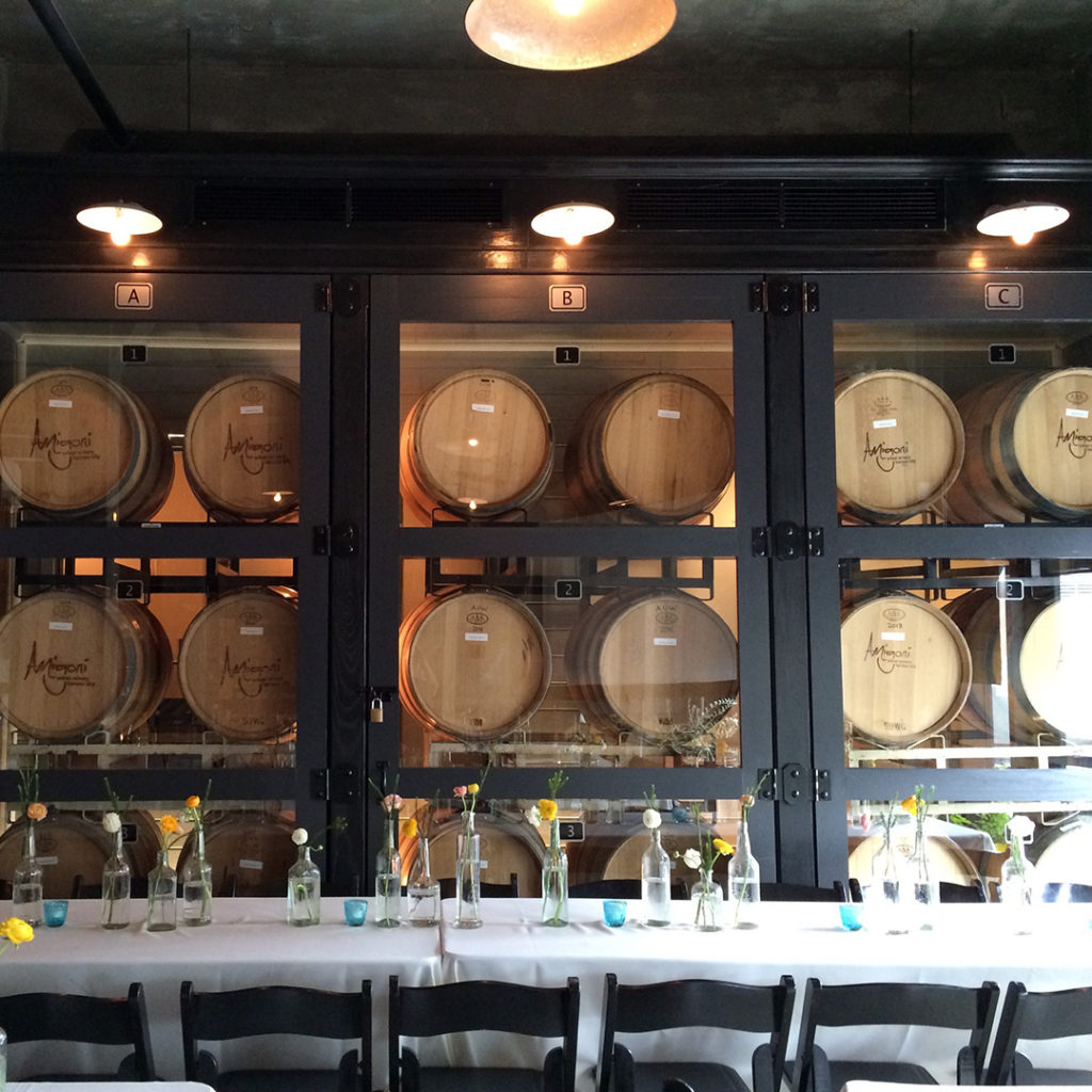 Barrel Room Family Style Seating